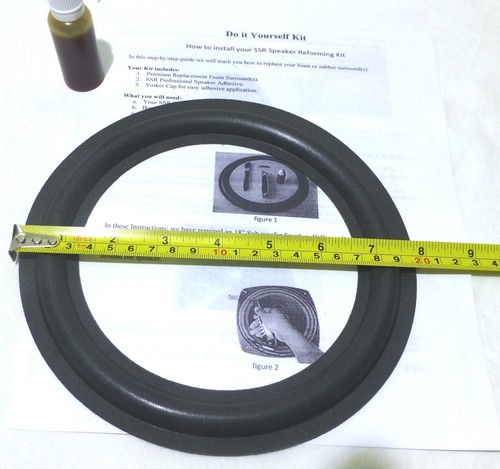 Two foam speaker - two, 8"