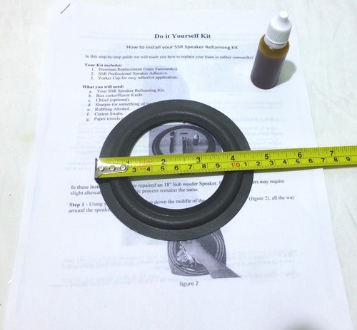 Two foam speaker - (2), 4.5"